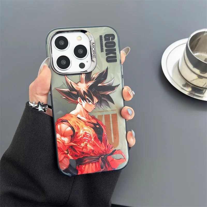 Coque iPhone Dragon Ball Goku 3D Art