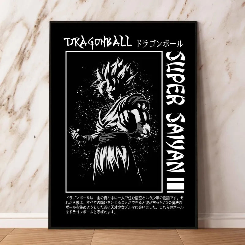 Poster Dragon Ball Goku Super Saiyan