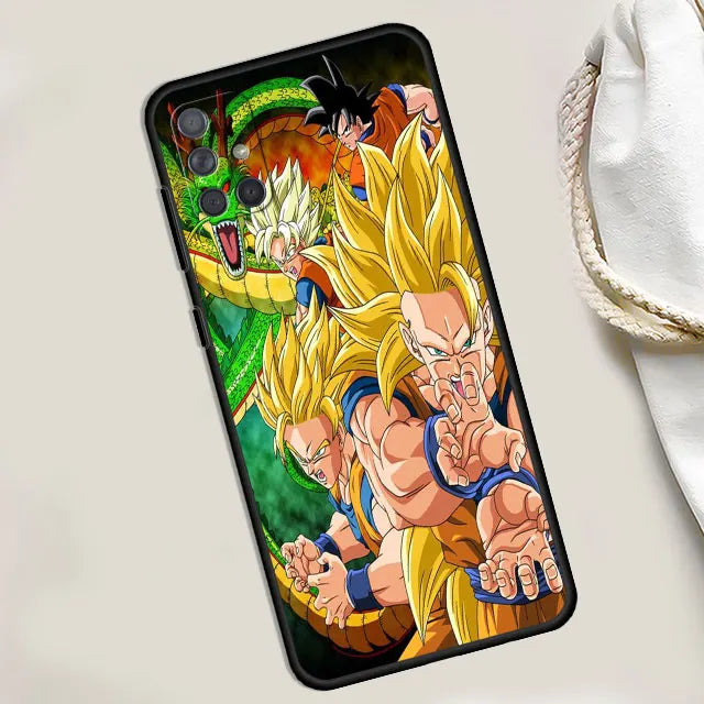 Coque Samsung Dragon Ball Goku Saiyan & Shenron