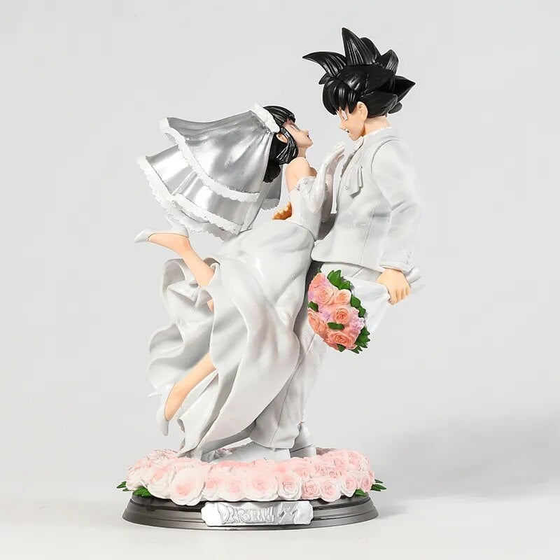 Figurine Goku Chichi Mariage