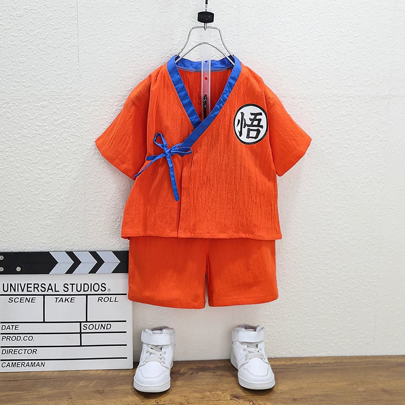 Pyjama Dragon Ball Z Goku Petit Orange