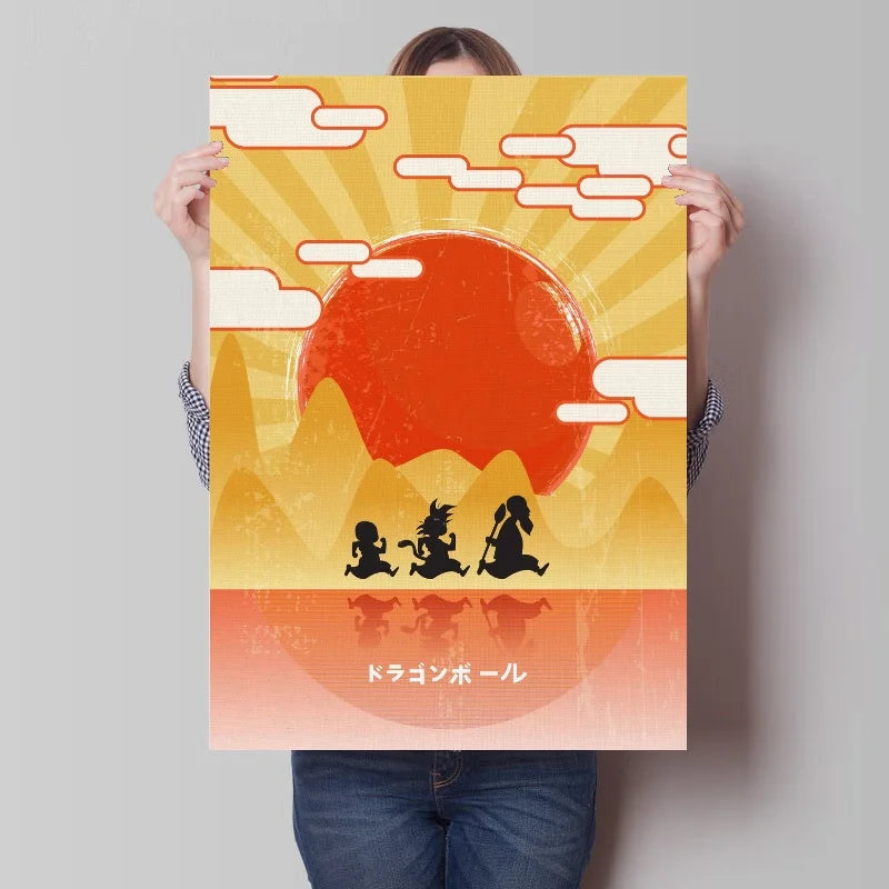 Poster Dragon Ball Épopée Saiyan