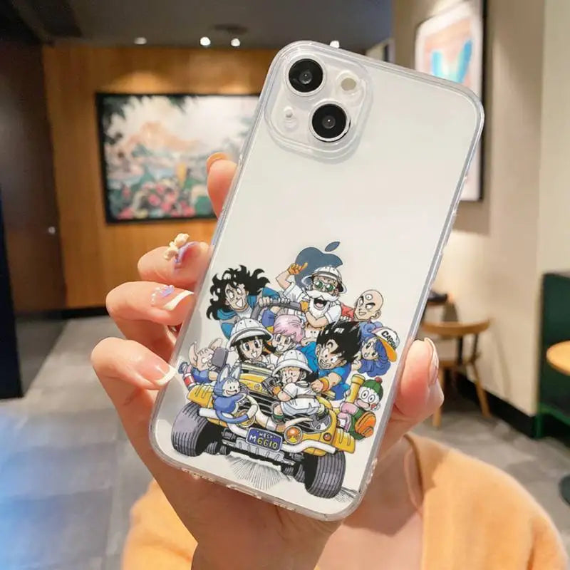 Coque iPhone Dragon Ball Goku et ses Amis