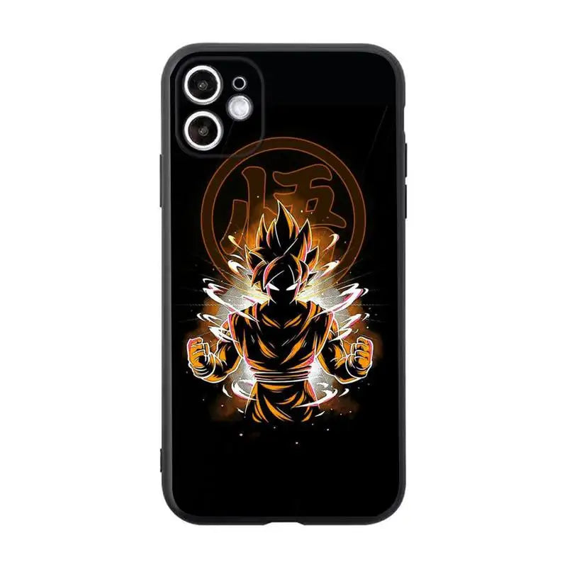 Coque iPhone Dragon Ball Aura de Sangoku