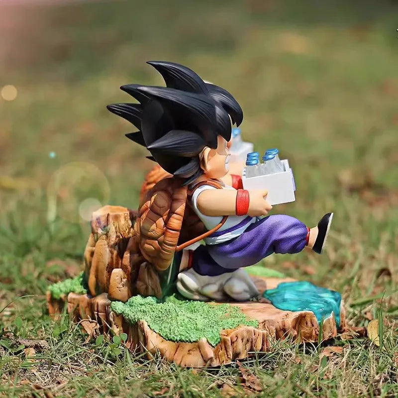 Figurine Goku & Krilin livraison de lait