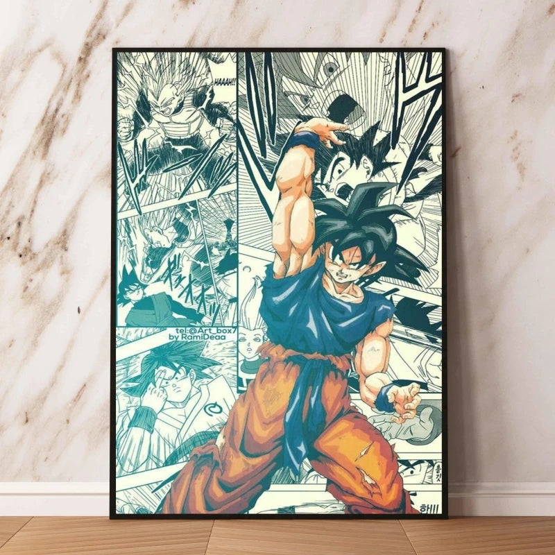 Poster Dragon Ball Son Goku Genkidama