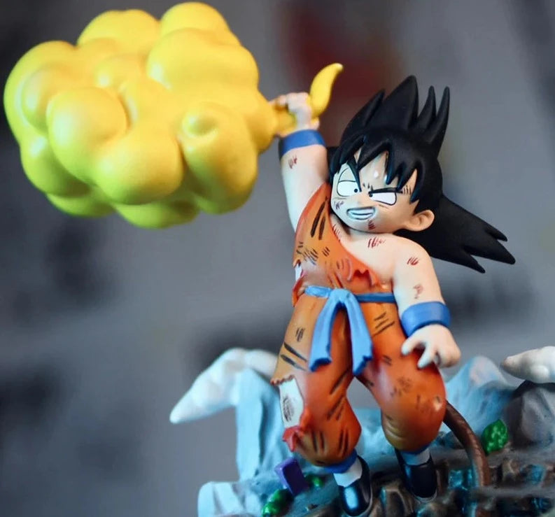 Figurine Dragon Ball Goku Accroché à son Nuage