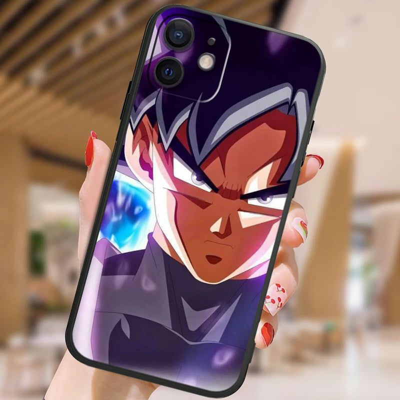 Coque iPhone Dragon Ball Goku Black Ultra Instinct
