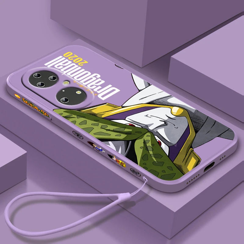 Coque Huawei Dragon Ball Cell Violet
