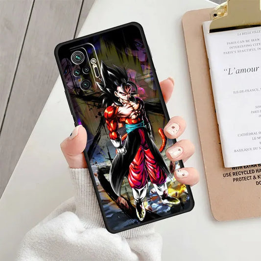 Coque pour Xiaomi Redmi Note 12 Pro Plus Officielle de Dragon Ball Goten et  Trunks Fusion - Dragon Ball