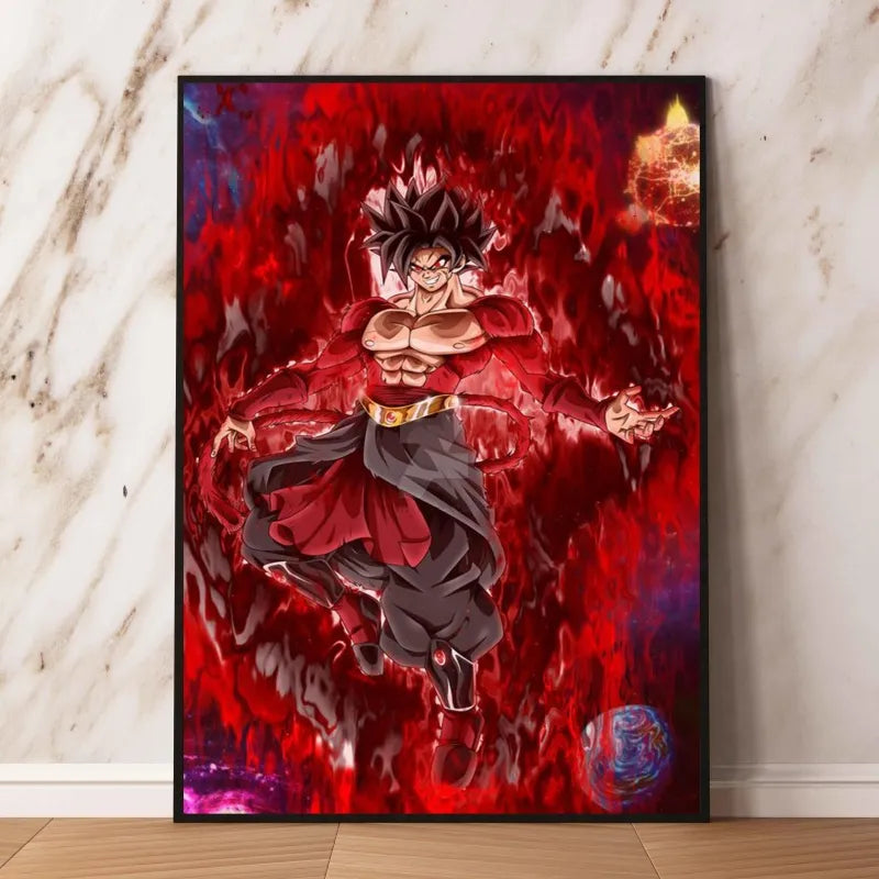 Poster Dragon Ball Goku Saiyan 4