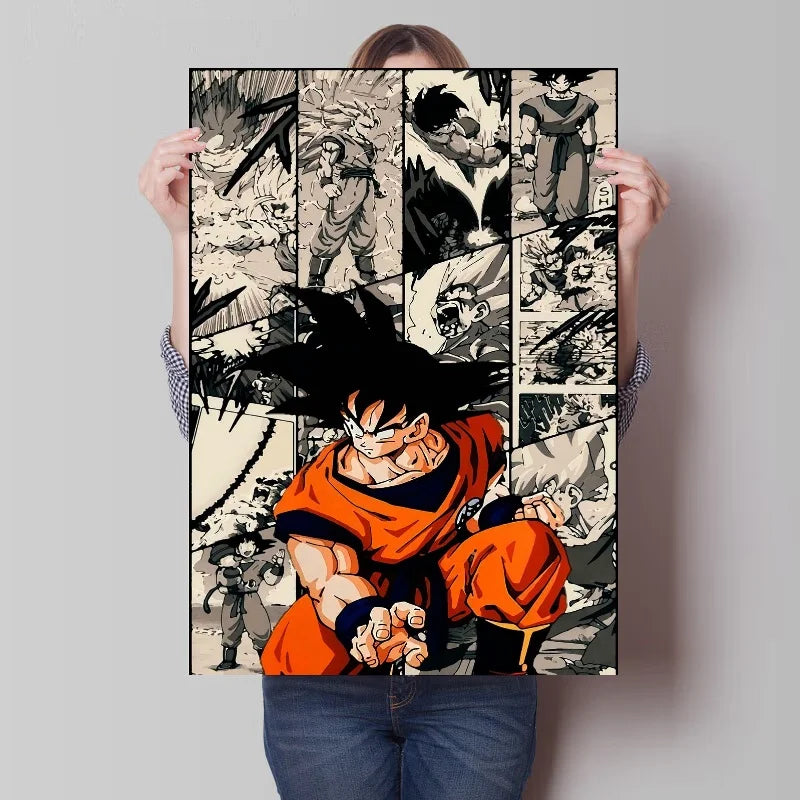Poster Dragon Ball Goku Manga