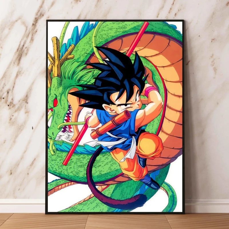 Poster Dragon Ball Goku GT & Shenron