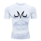 T-Shirt Compression Dragon Ball Majin Blanc