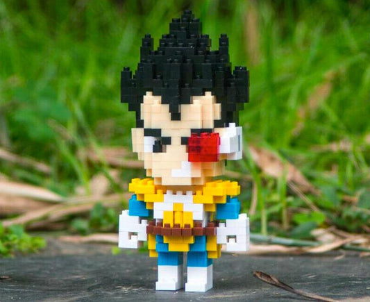 LEGO Dragon Ball Z Super Saiyan Goku Vegeta Gohan Bardock Majin Buu  Unofficial Minifigures 