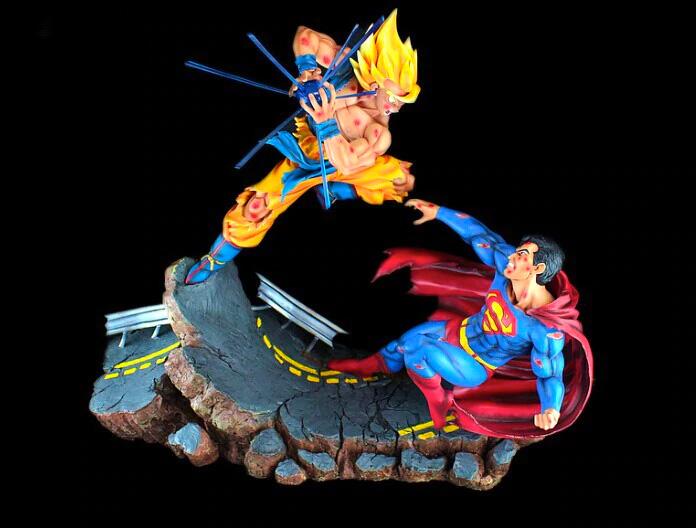 Figurine Goku vs Superman