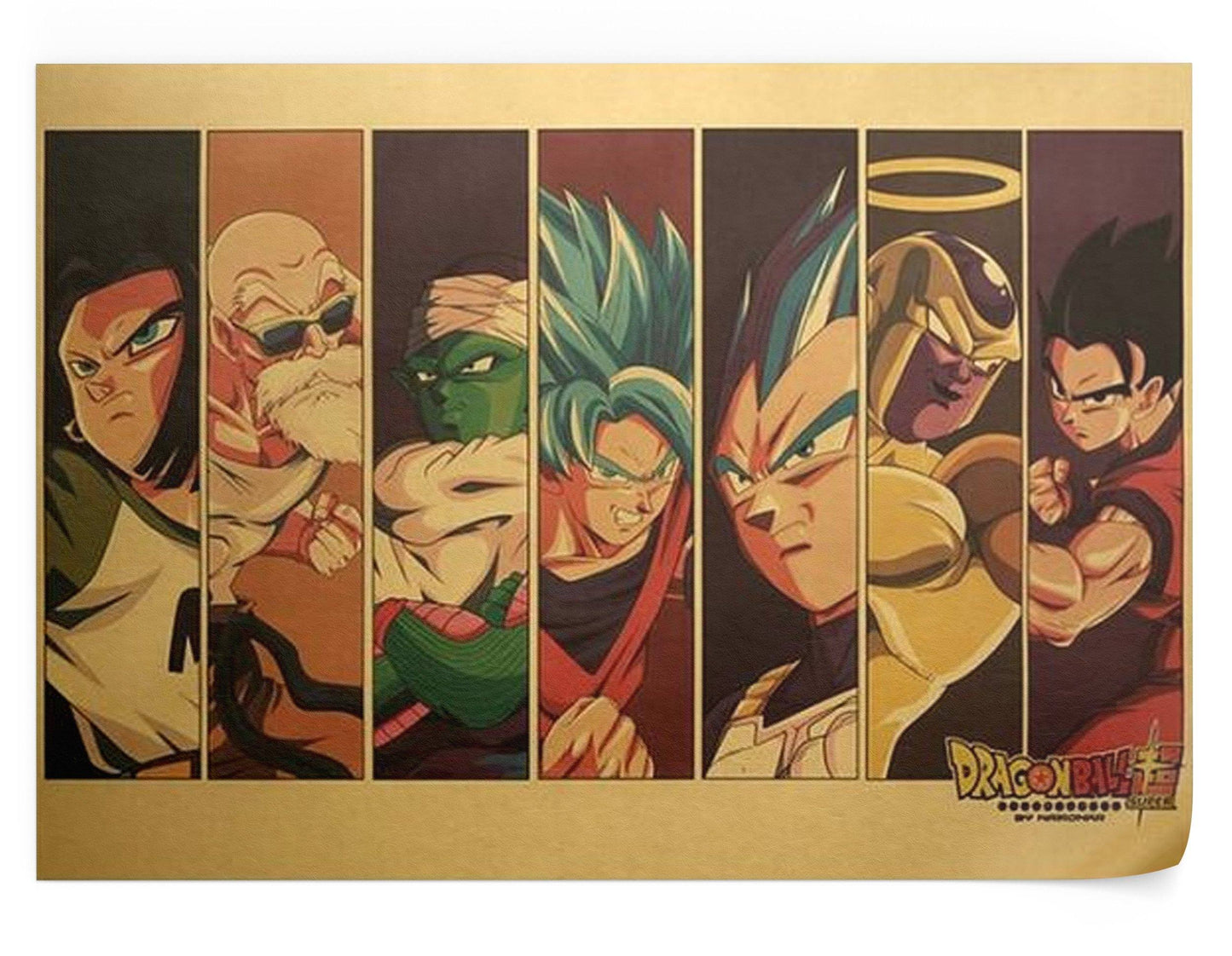 Poster Dragon Ball Z - Z-Fighters 