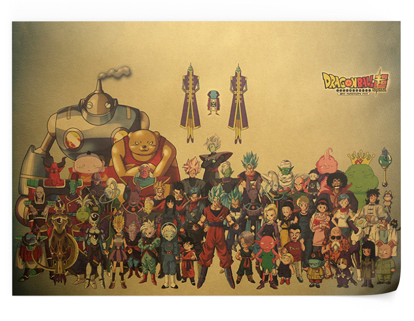 Poster Dragon Ball Saga Super