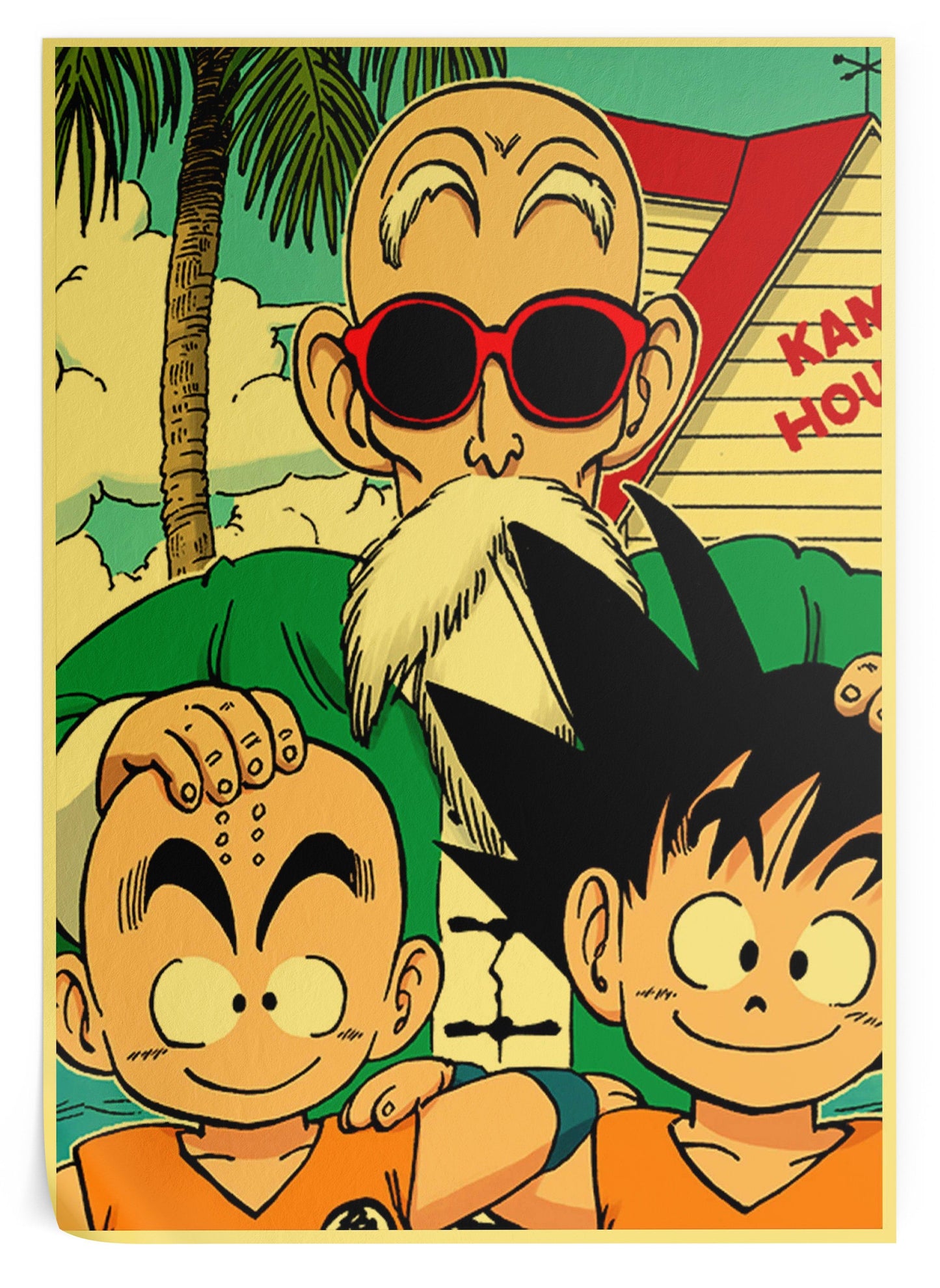 Poster Dragon Ball Saga Originale