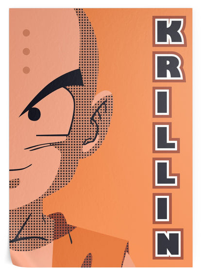 Poster Dragon Ball Z - Krilin 