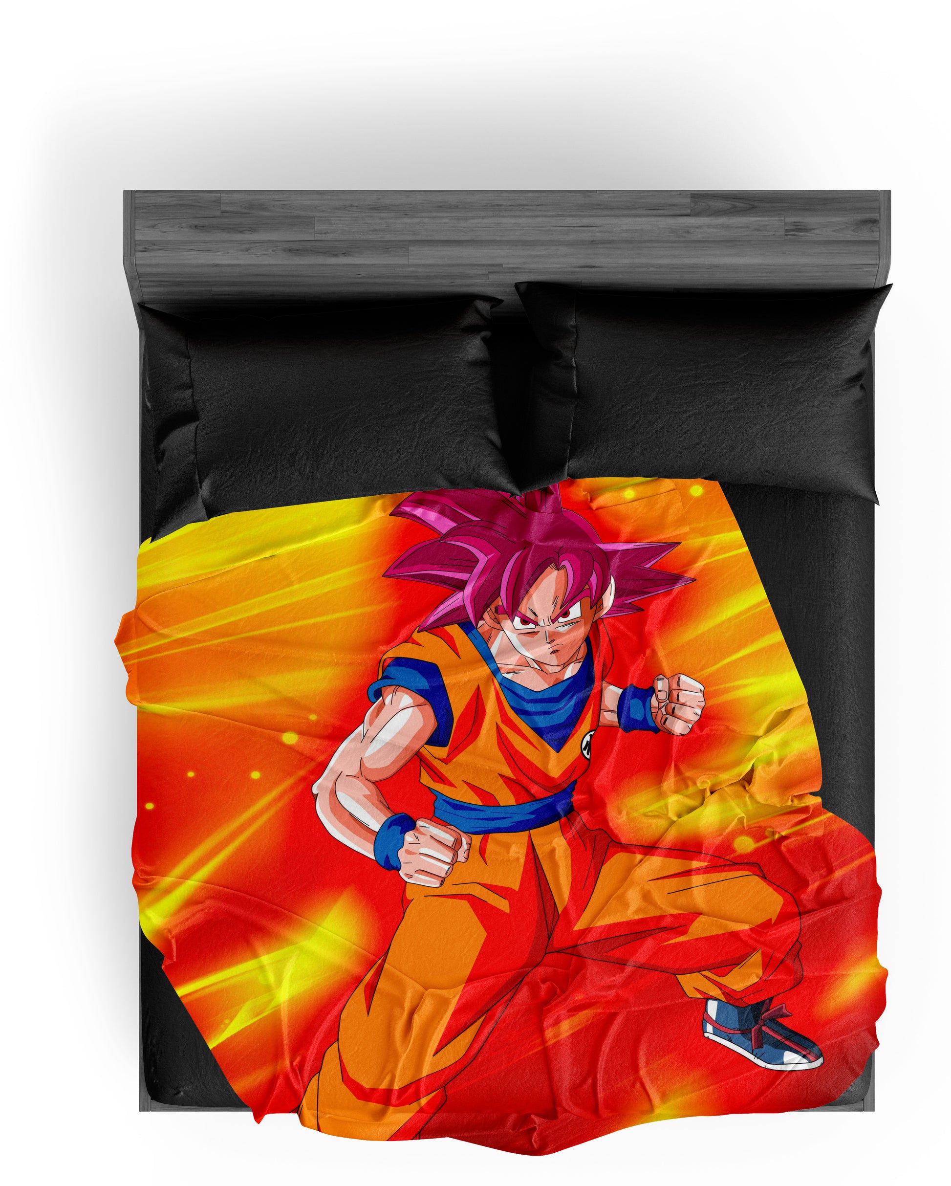 Plaid Dragon Ball Super - Goku SSJ God 