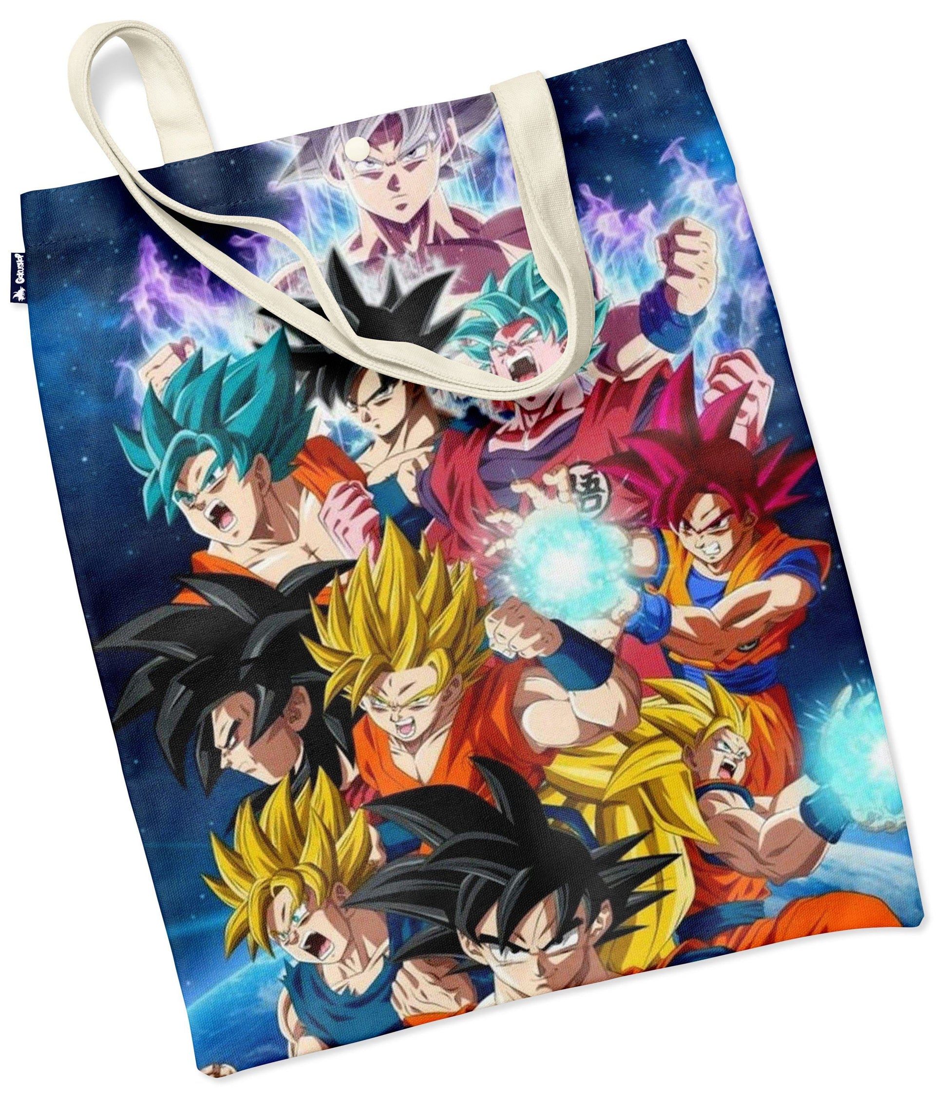 Tote Bag Dragon Ball Z - Formes Goku