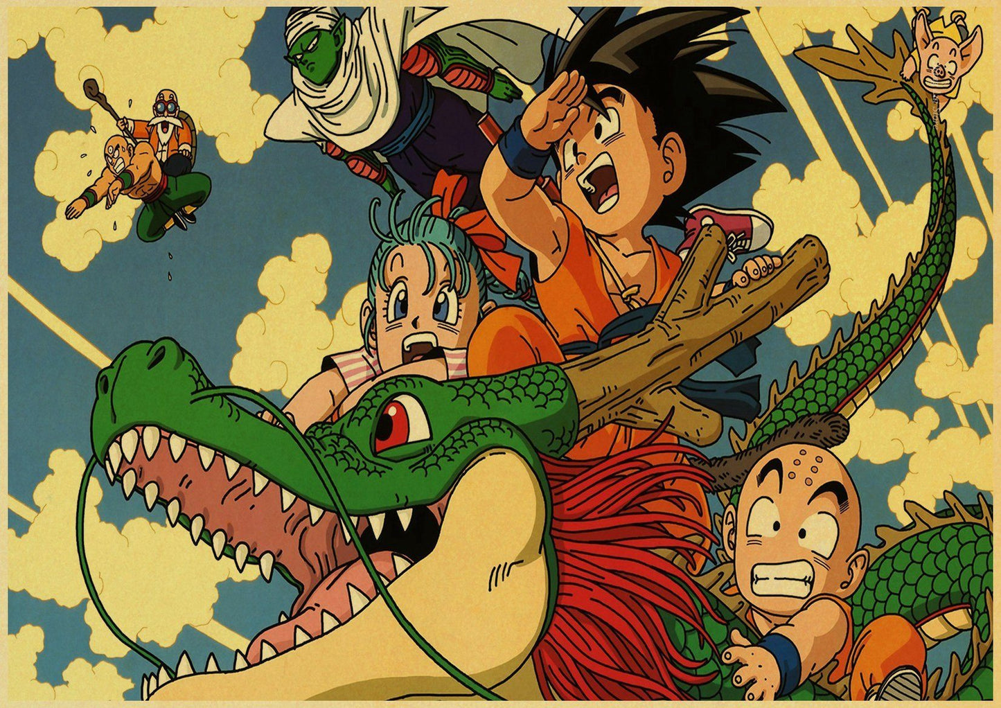 Poster mural dragon ball z