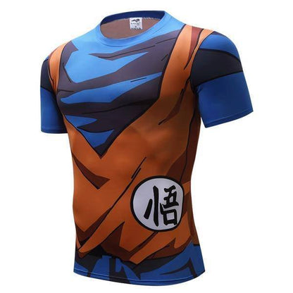 T-Shirt Compression Son Goku