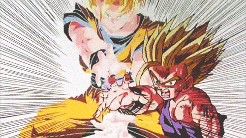 Gohan Super Saiyan 2 Goku Kamehameha Final