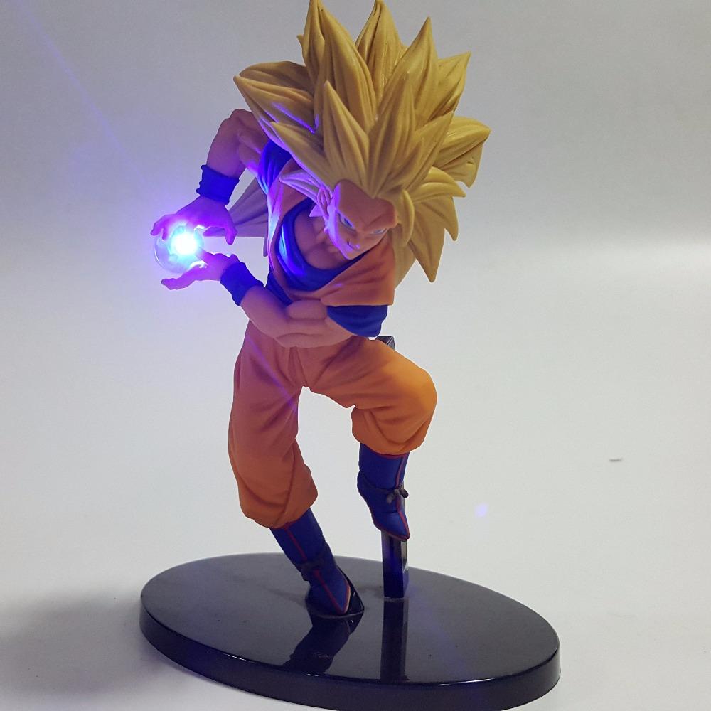 Figurine LED DBZ Goku Super Saiyan 3