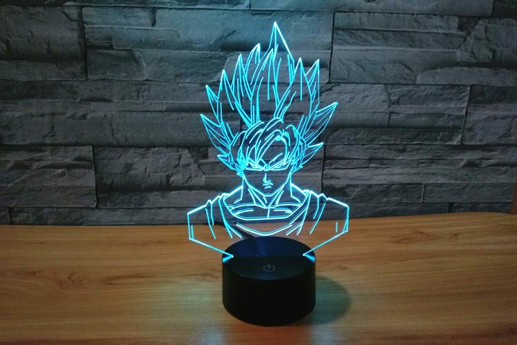 Lampe Acrylique Dragon Ball Z