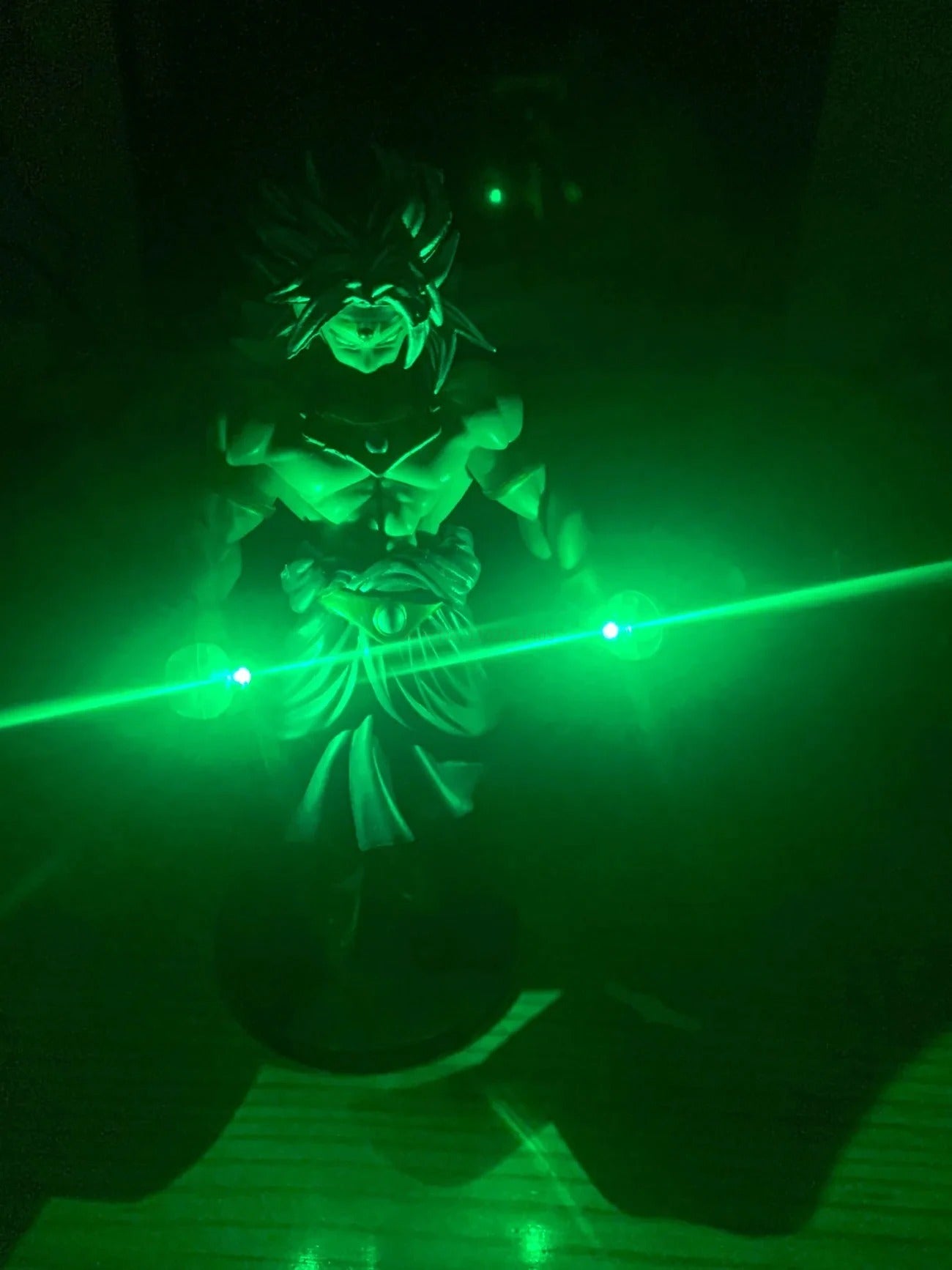 Dragon Ball Z Broly Saiyan Aura LED Figure