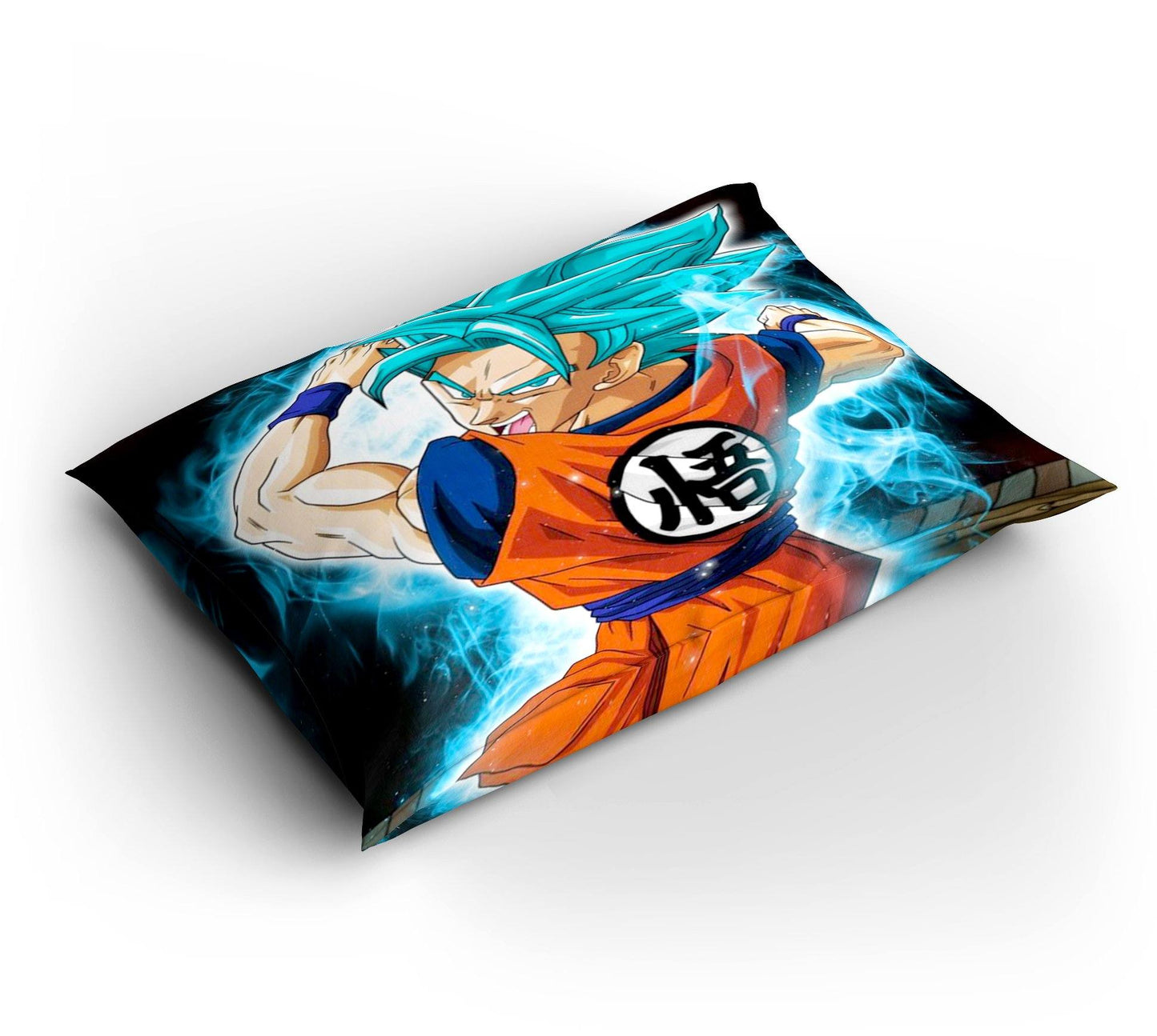 DBS Goku Blue Attack Duvet Cover