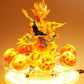Lampe Dragon Ball Z<br>Goku Guerrier Saiyan