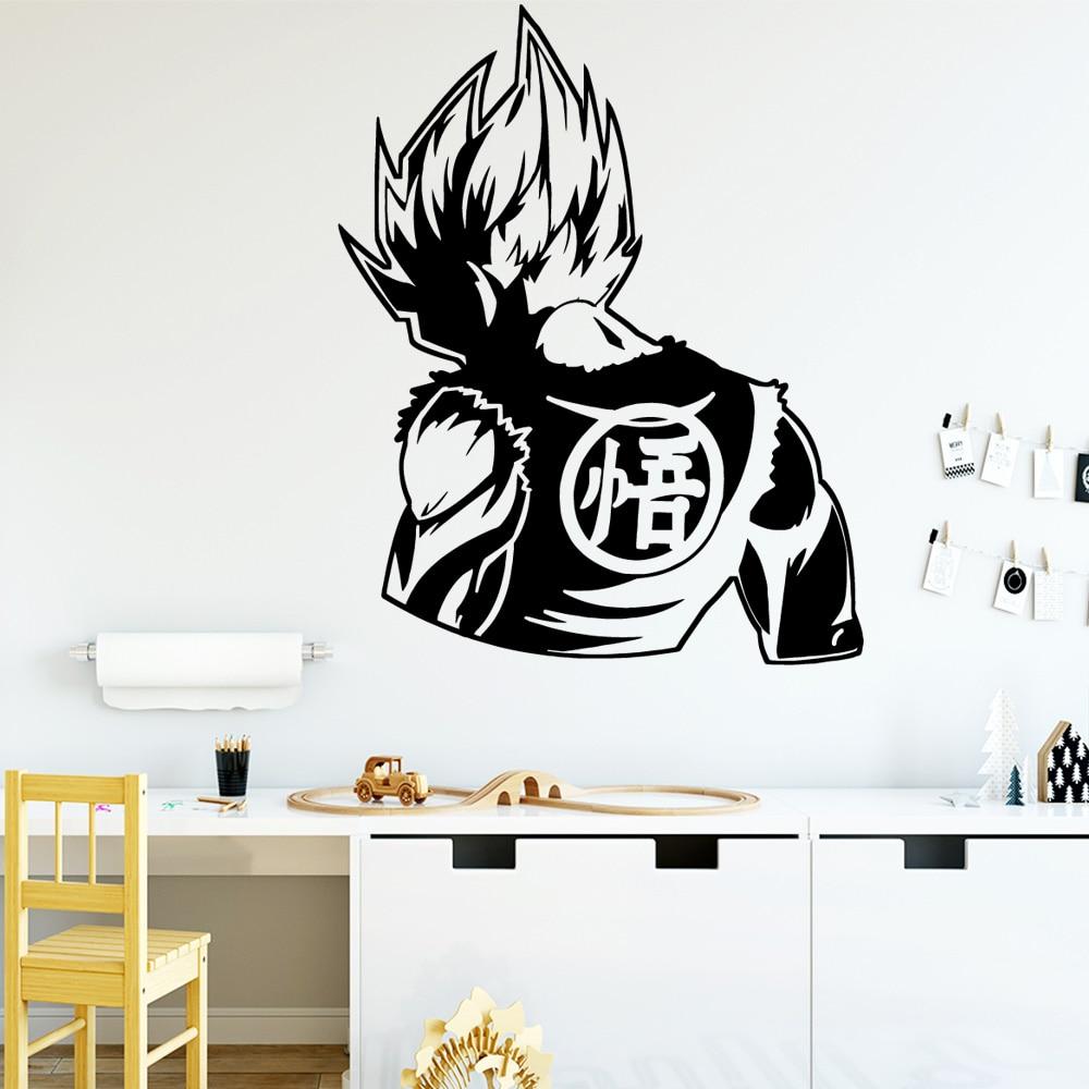 Sticker Mural Trou Dragon Ball Son Goku Saiyan 3