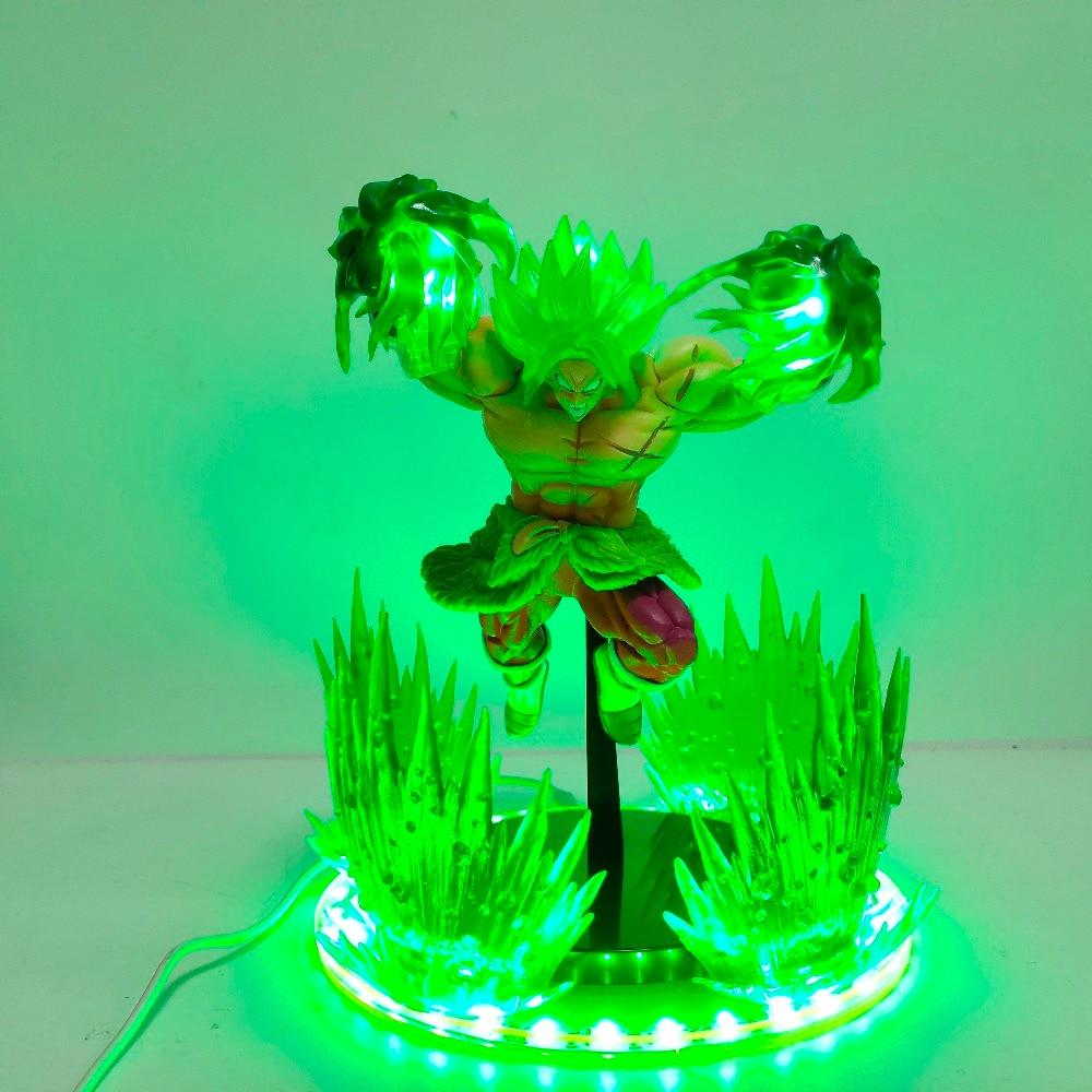 Buy Figure Series 21cm (8.3 inch) - Lampara Broly Dragon Ball Lamp Super  Saiyan Green Power Led Lighting Dragon Ball Super Broli Lamparas DBZ Online  at desertcartHong Kong