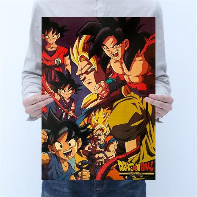 Poster Evolutions de Goku