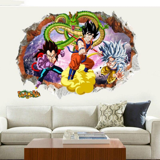 Sticker Mural Dragon Ball Trunks du Futur - Sangoku Univers