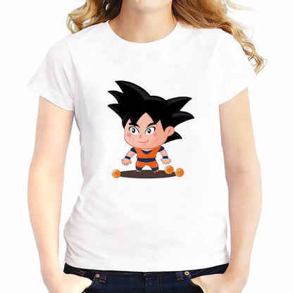 T-Shirt DBZ Femme Son Goku