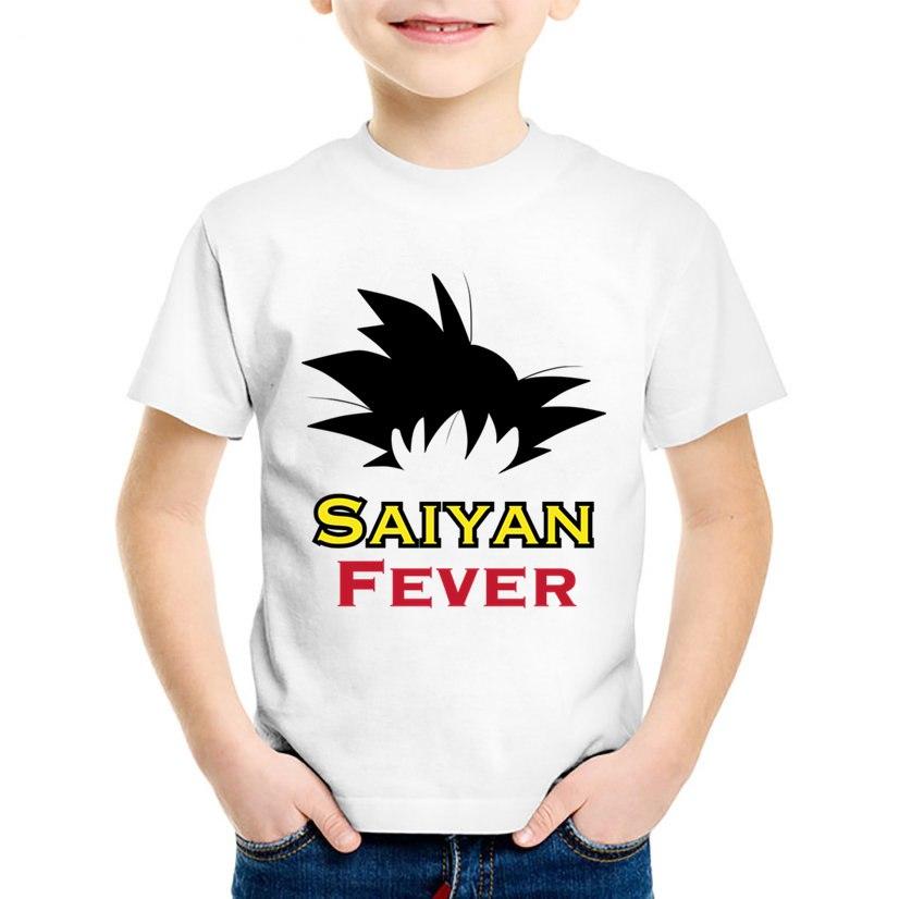 T Shirt Enfant Saiyan Fever