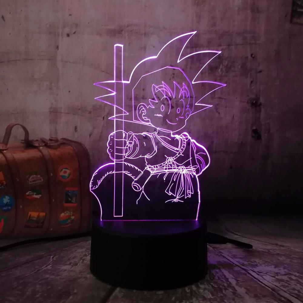 Lampe 3D Goku
