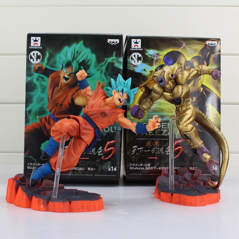 Figurine Dragon Ball Super - Golden Freezer vs Goku