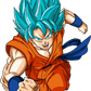 Déguisement DBS Goku Blue