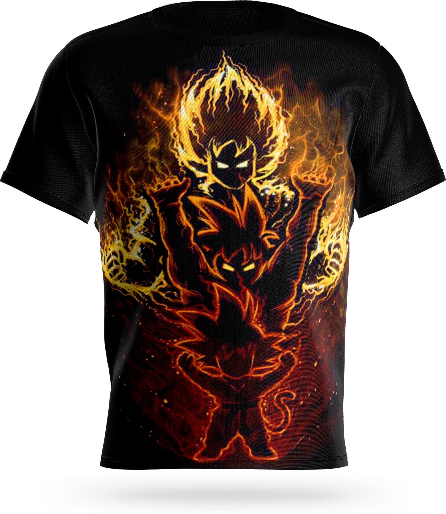 T Shirt Goku Evolution