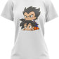 T-Shirt DBZ Femme - Vegeta Goku 
