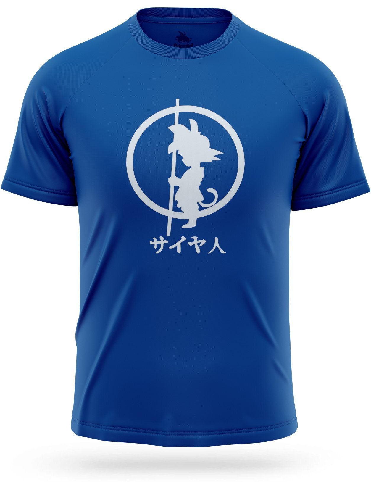 T-Shirt Dragon Ball Goku Bâton Magique Bleu