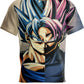 Tee Shirt Goku Rose Blue