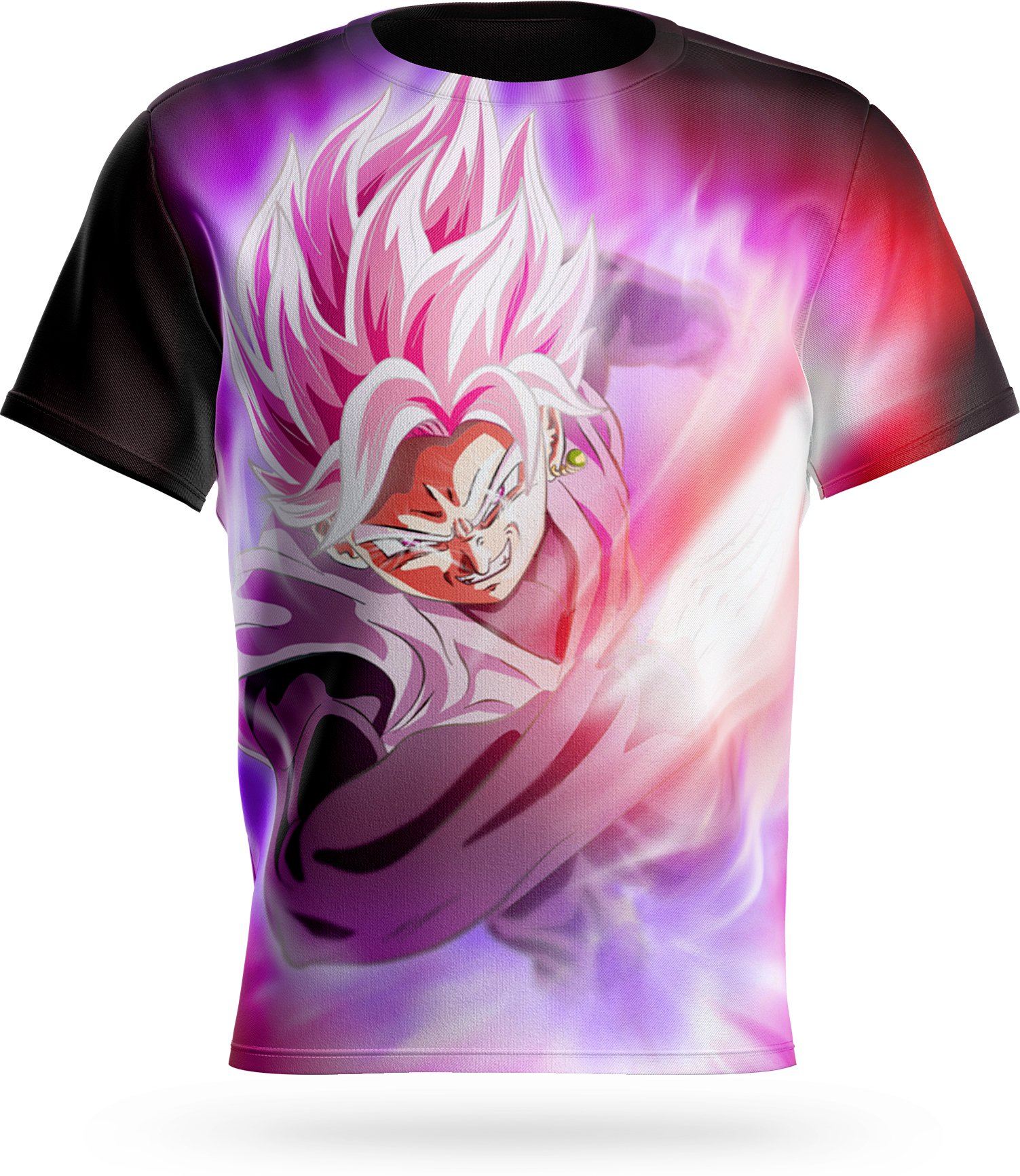 T Shirt Goku Rose