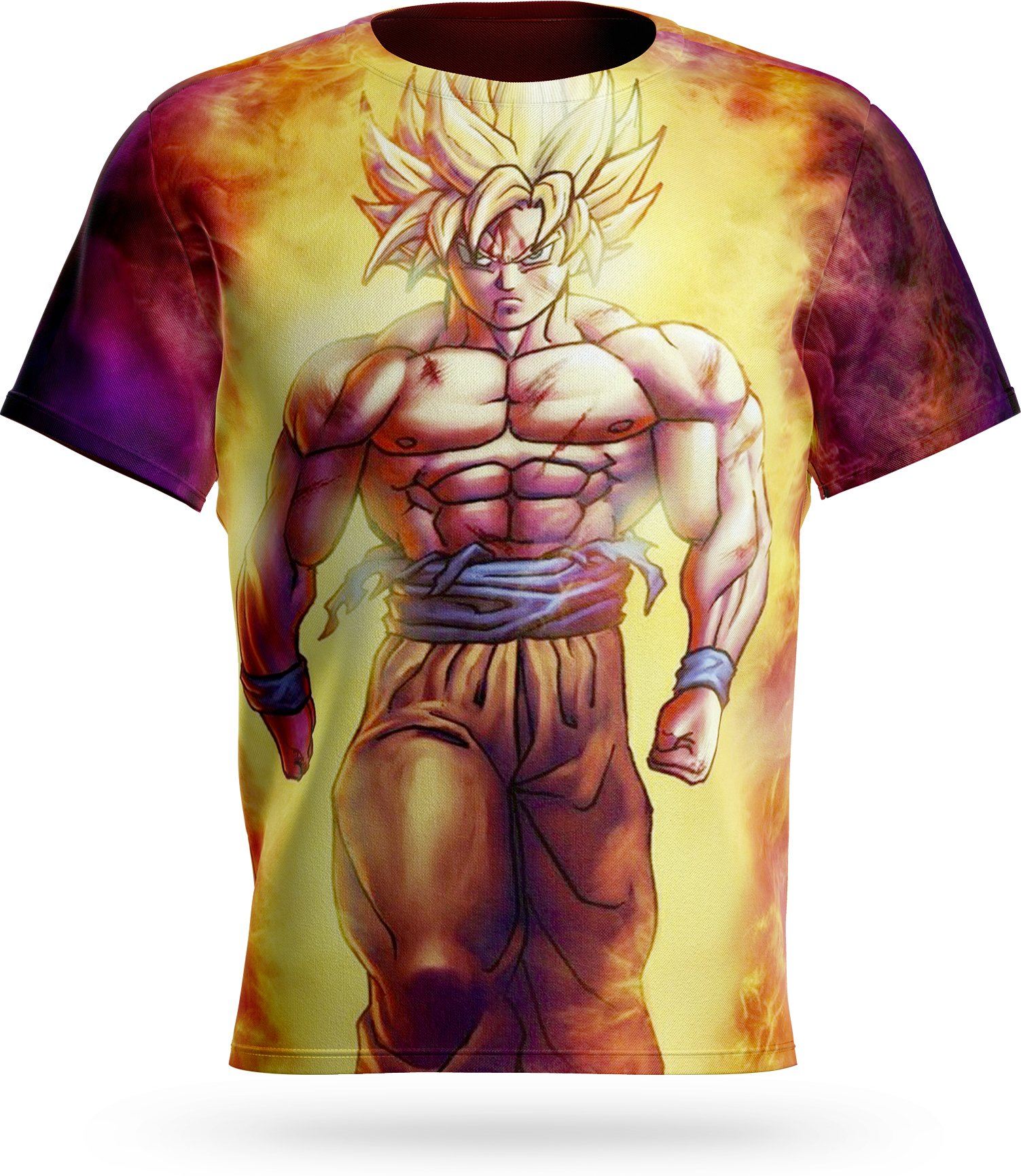 T Shirt Goku Saiyan