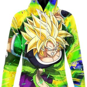 Robe Sweat DBZ - Broly